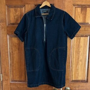 Blank NYC Dark Denim Mini Dress